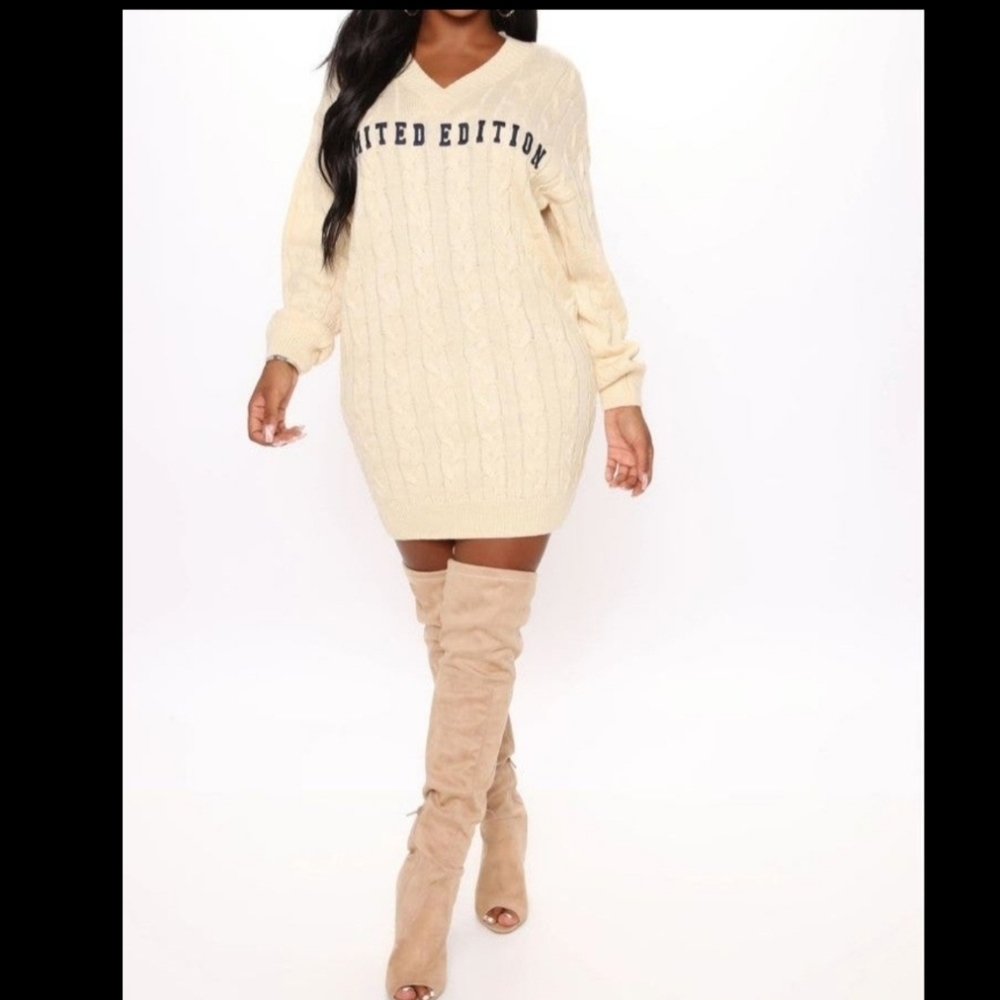 Fashion Nova sweater dress